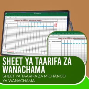 Taarifa za Vikoba Excel Templates